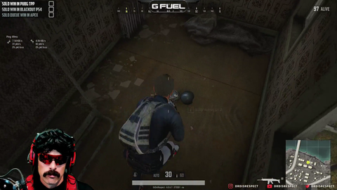 Doc is playing PUBG's new game mode