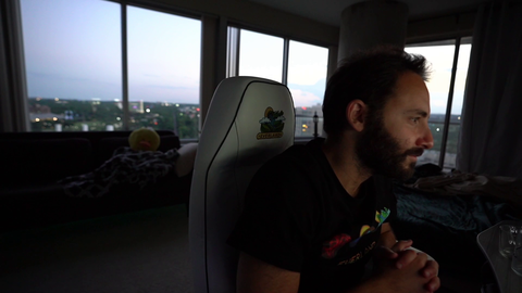 "If you guys get lonely you should talk to each other to play games with" - End of Byron's stream a little over a month ago