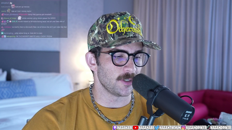 Hasan says he makes the same amount of money as a doctor