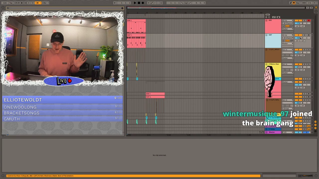 kenny beats makes beat with out any sound