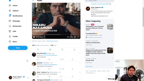 Cloud 9 tweets at El magnito