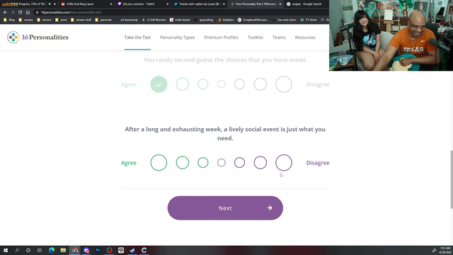 Lacari tries to explain the negatives of a big pp