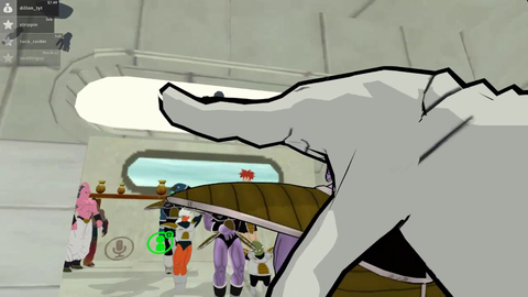 The Ginyu Force in VR