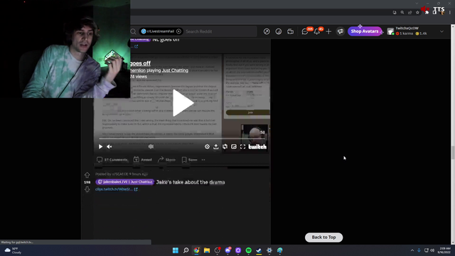 xQc on protecting Sammy and having to tank hate [Part 2 in comments]