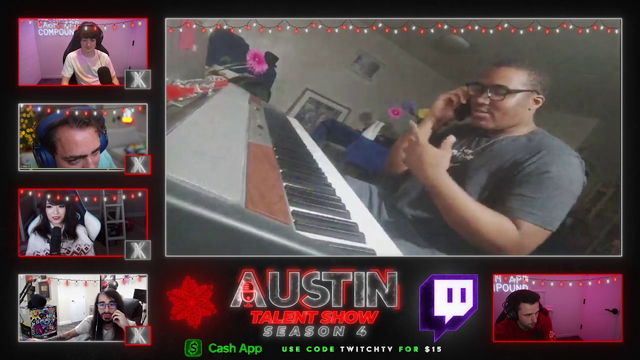 Mizkif donates 1k dollars to talented piano player