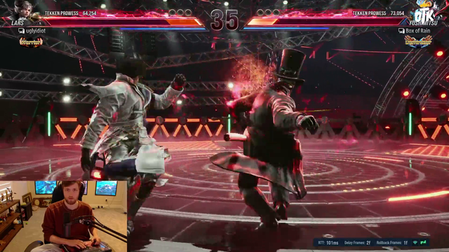 Soda styling in Tekken
