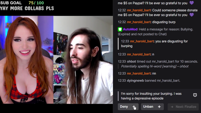 Amo gives business advice to chat