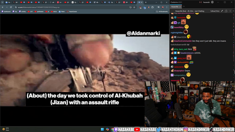 Nick watches a Yemeni music video