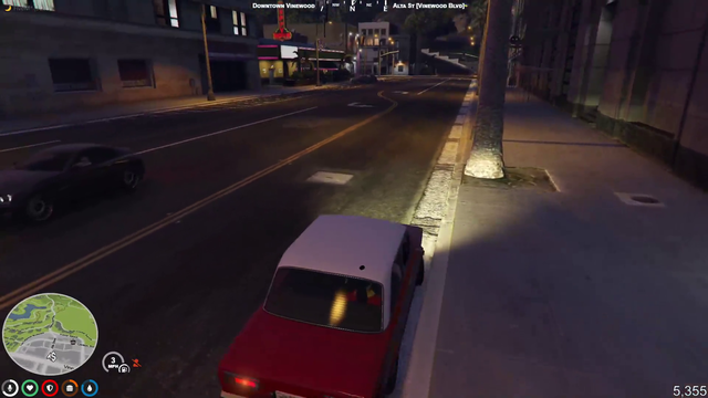 Kevin's Polish Night Manager trying to drive his LADA on top speed