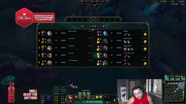 T1 levels up his gameplay with Old Spice