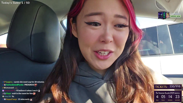 Car is becoming like her room