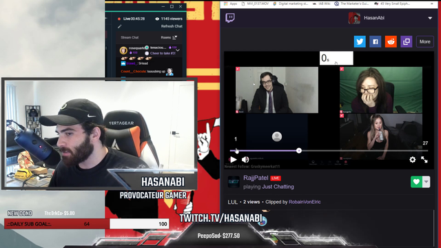 Hasan predicts and respects Kaceytron's game