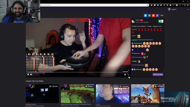 Esfand Goes For The Kill Shot On Mizkif
