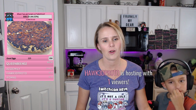 Streamer Burns Pizza in Oven