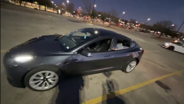 Erobb shows off Tesla light show but someone laughs at him