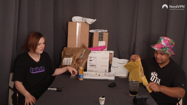 Nick receives a thoughtful gift