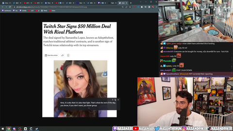 Hasan leaks another streamer signing with Kick