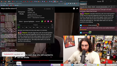 Maya said she didn't want Adriannah to use the word SA in the Twitlonger
