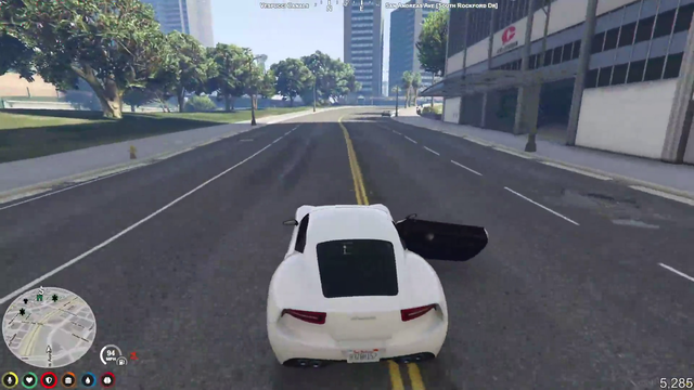 Ninjas first car chase