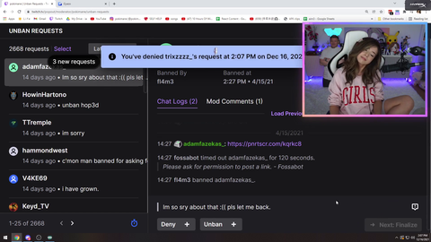 [LOUD] Poki Clicks On A Link From Ban Appeals [LOUD]