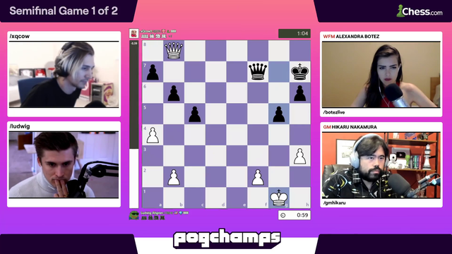 Hikaru with the no bullshit commentary.