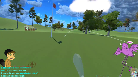 VRChat Golfing is Fun.