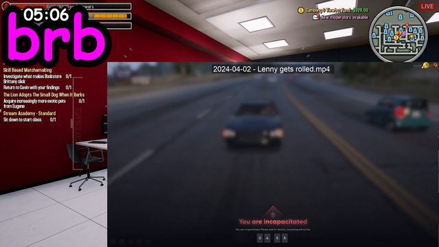 Moonmoon stream snipped while afk during Content King