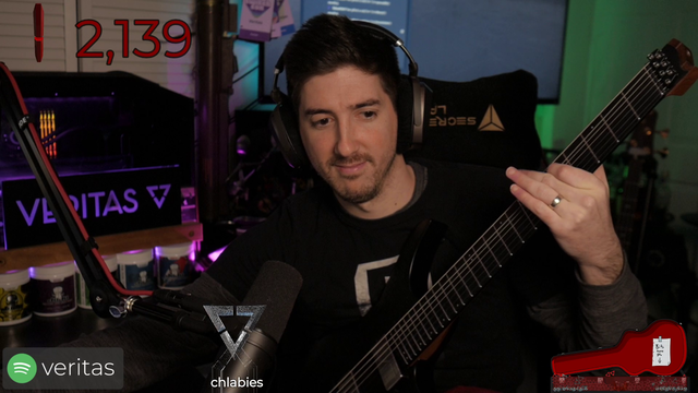 Streamer fakes playing Guitar on stream and gets exposed.