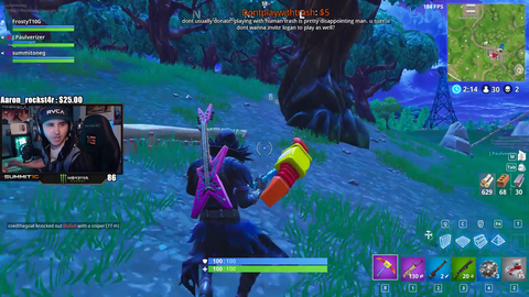 Summit1g dissapointed at sub-chat while playing with Jake Paul