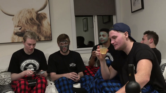 Cyr Makes a Very Funny Joke