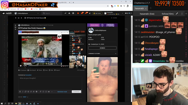 Hasan talks about being cucked