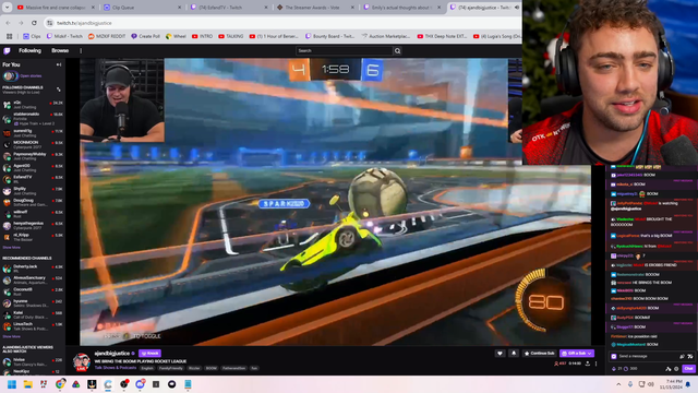 AJ and Big Justice "recognized" Mizkif