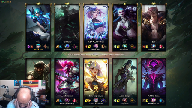 Sanest League Player @forsen
