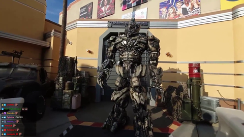 Jinny and Kevin get Roasted By Megatron