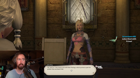 Asmon on catgirls, Day 3 of playing FF14