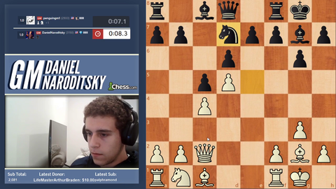 10-second chess with naroditsky and tang (2 of the fastest in the world)