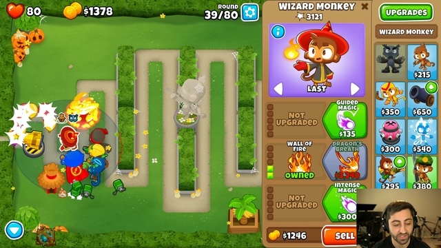 Waffle getting money in Bloons TD