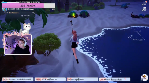 Goofy teleports to streamer like he's Goku