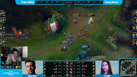 Doublelift loses to Emiru 2v2