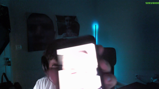 Cyr sending videos to his cutie pie