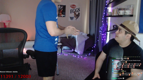 Poke gets a horse for Christmas
