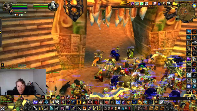 Hundreds of people pour out of the arena (no danger btw)