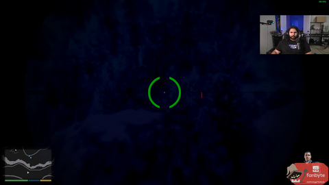 Esfand finds Bigfoot in GTA V