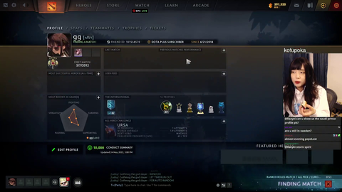 Raeyei realises she played with the Saudi Prince of DotA