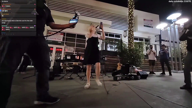korean style busking