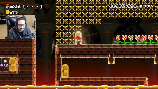 UberHaxorNova finally beats Super Expert Mario Maker after years of trying