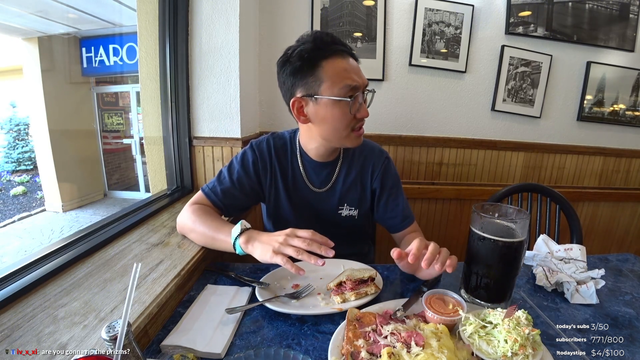 Keem finds out how much his lunch costed him