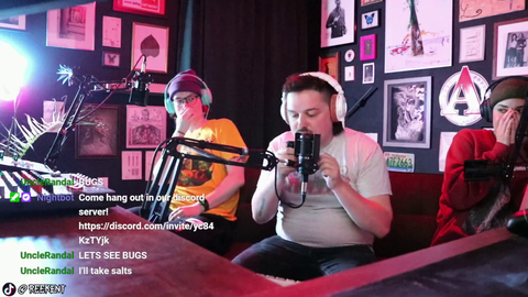 Streamer underestimates smelling salts