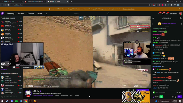 Tarik and Moe go at it