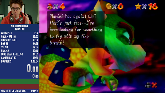 Clint Stevens explains a speedrunning trick